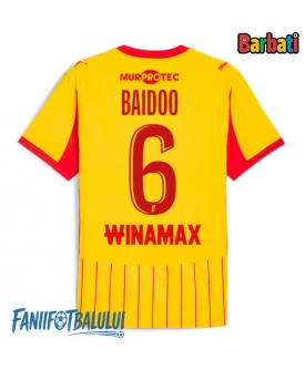 RC Lens Samson Baidoo #6 Tricou Fotbal Replică 2025-26 Barbati Acasa
